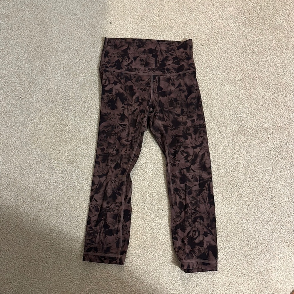 Lululemon Align Crop Tie Did Leggings